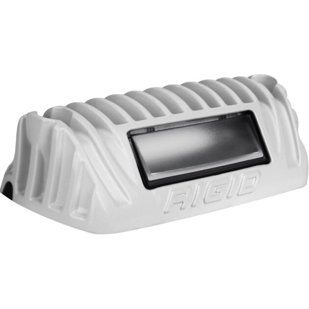 RIGID 1x2 65 Degree DC LED Scene Light, White Housing , Single