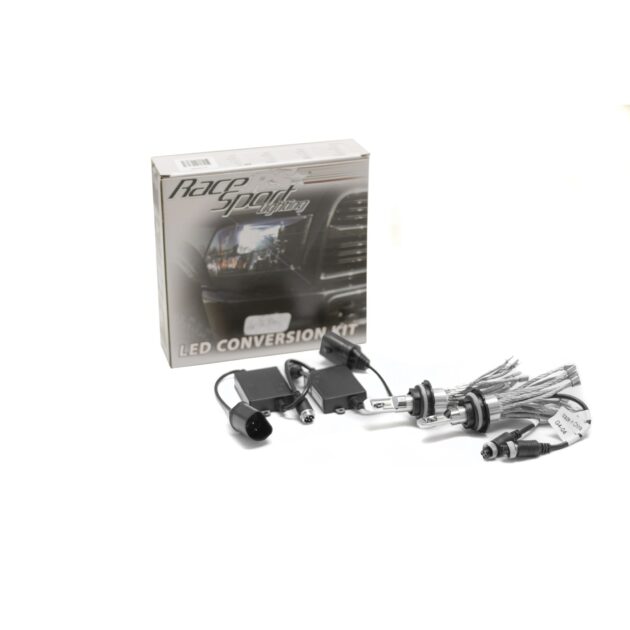 9004 Hi-Lo GEN4 LED Headlight Conversion Kit with 360 clock-able base Focus Optics and Medusa heat sinks - Lifetime Warranty and Patented