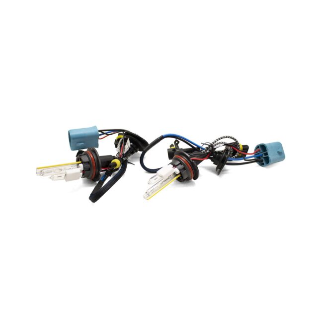 9004-2 5,500K G6v2 Quick Start HID CANBUS Bulbs w/ Braided Cables (Pair)