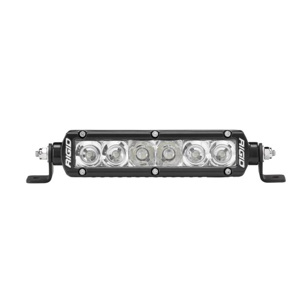 RIGID SR-Series PRO LED Light, Spot/Flood Combo, 6 Inch, Black Housing