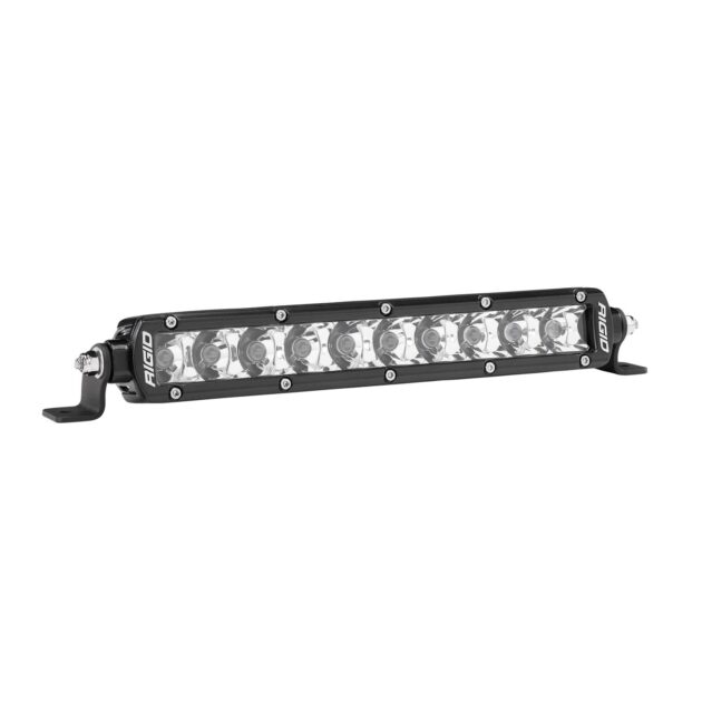 RIGID SR-Series PRO LED Light, Spot Optic, 10 Inch, Black Housing