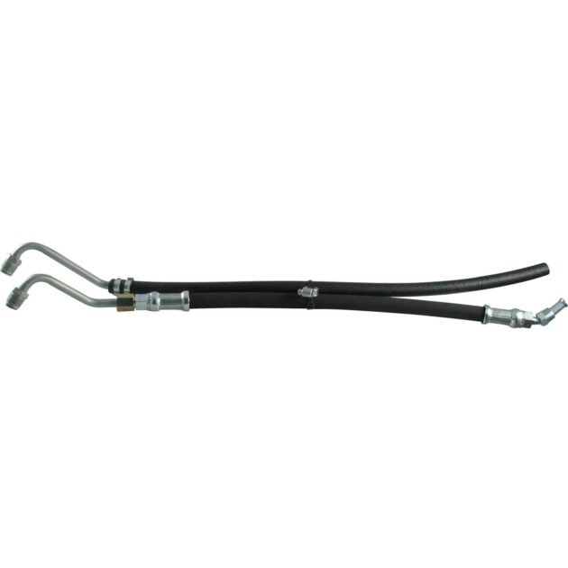 Borgeson - Power Steering Hose Kit - P/N: 925110 - 2 Piece OEM style rubber power steering hose kit. Connects GM power steering pump to Borgeson Mustang power conversion box. I-6 applications only.