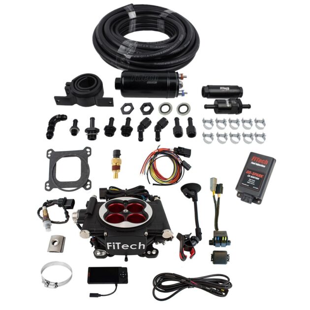 Go EFI 4 600 HP Power Adder Matte Black EFI System