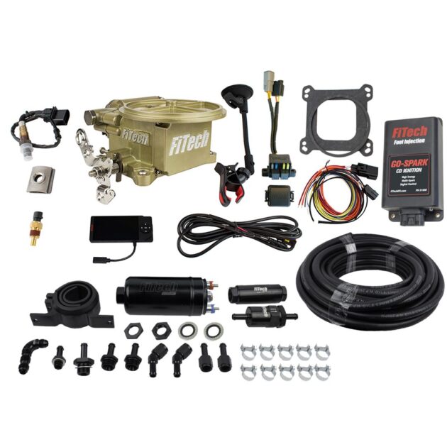 Go EFI 2 Barrel 400 HP Classic Gold EFI System Master Kit