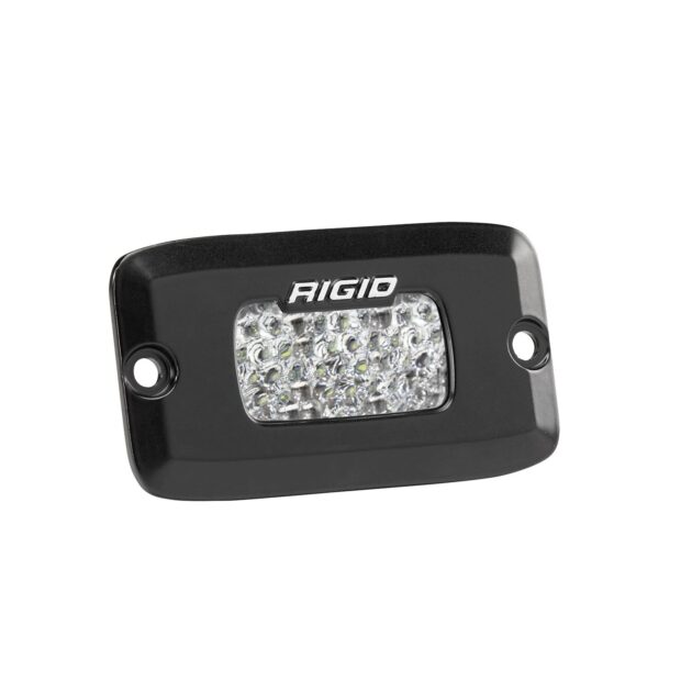 RIGID SR-M Series PRO, Drive Diffused, Flush Mount, Black Housing, Single