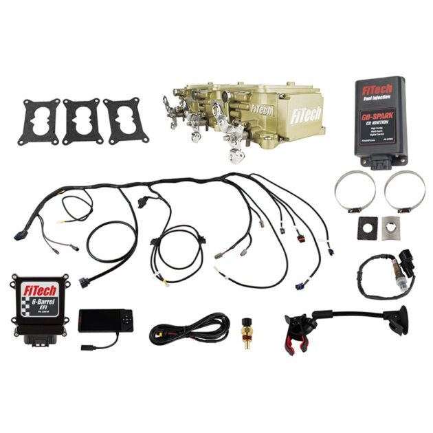 Go EFI 3x2 Tri Power 800 HP Classic Gold EFI System & Go Spark CDI Box