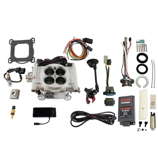 Go EFI 4 600 HP Bright Aluminum EFI System Master Kit