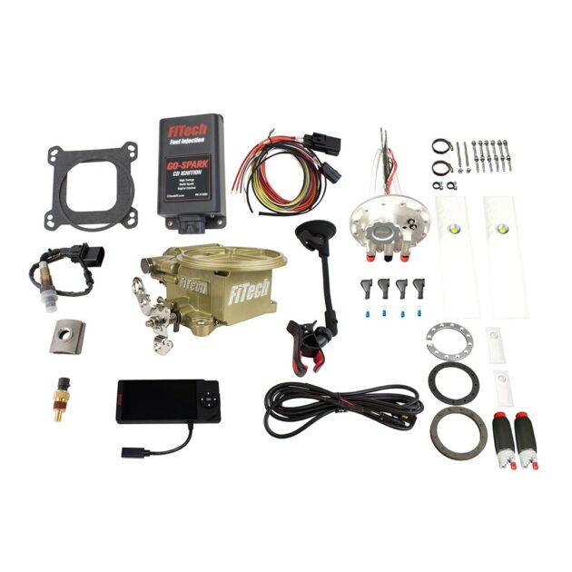 Go EFI 2 Barrel 400 HP Classic Gold EFI System Master Kit