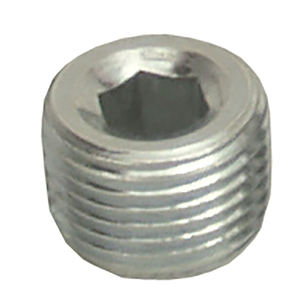 Steel Plug, 1/2" NPT, Each