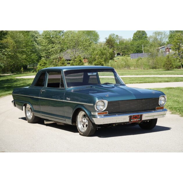 TruTurn System with hub spindles for 1962-1967 Chevy II Nova.