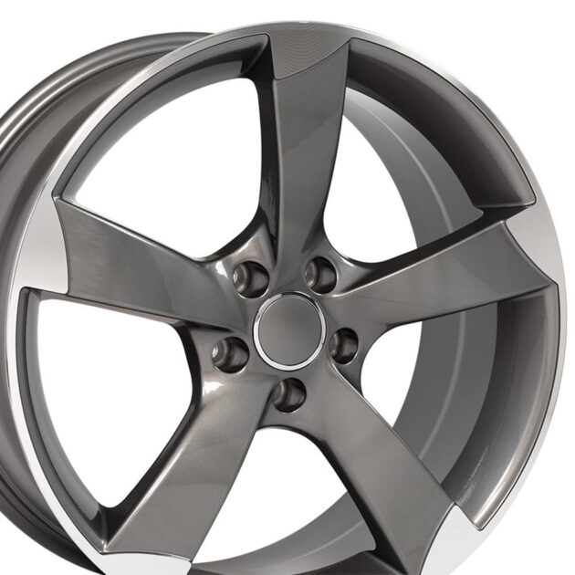 19" Replica Wheel AU29 Fits Audi A Series Rim 19x8.5 Machined Wheel