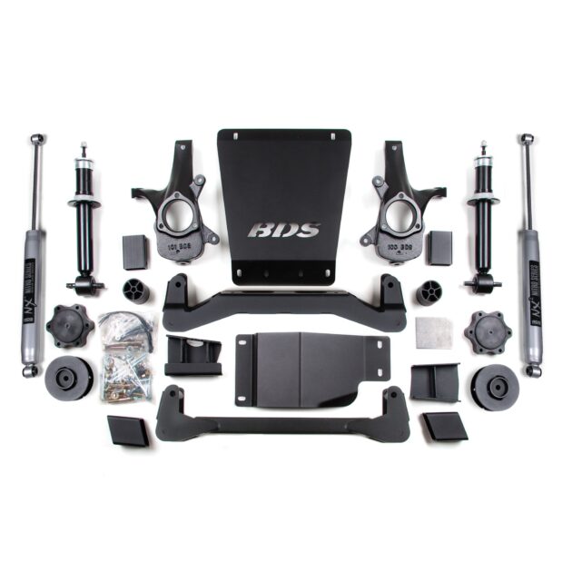 4 Inch Lift Kit - Chevy/GMC Avalanche- Surburban- Tahoe- or Yukon 1500 (07-14) 4WD