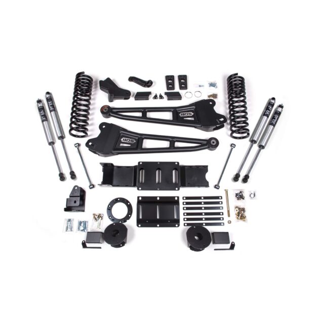 5.5 Inch Lift Kit w/ Radius Arm - Ram 2500 w/ Rear Air Ride (19-24) 4WD - Gas