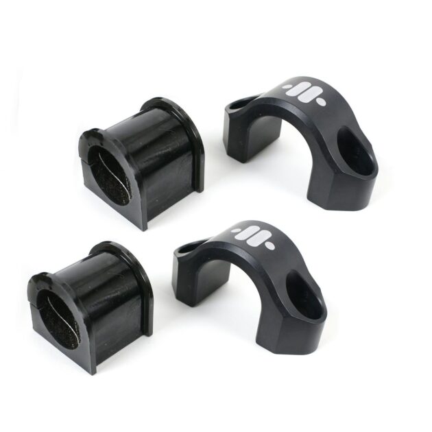 Delrin sway bar bushing kit. 1.5" I.D. x 3.125" - 3.625" wide hole pattern.