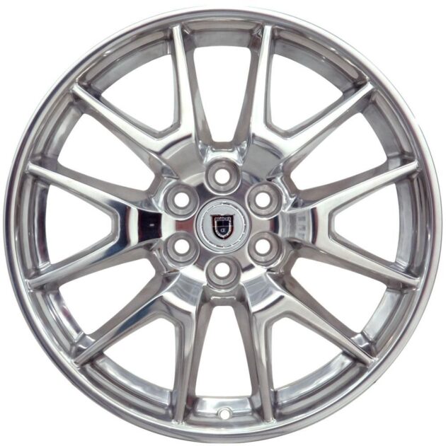 20" Replica Wheel CA12 Fits Cadillac SRX Rim 20x8 Polished Wheel