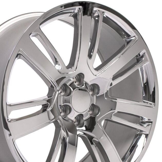 24" Replica Wheel CA88 Fits Cadillac Escalade Rim 24x10 Chrome Wheel