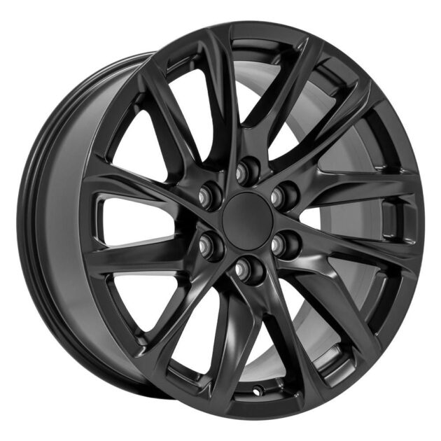 20" Replica Wheel CA90 Fits Cadillac Escalade 20x9 Satin Black Wheel