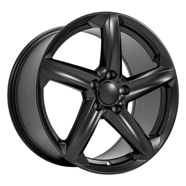 19" Replica Wheel CV02C Fits Chevrolet C7 Corvette 19x10 Satin Black Wheel