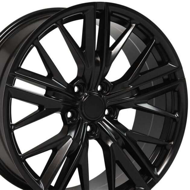 20" Replica Wheel CV25 Fits Chevrolet Camaro ZL1 Rim 20x9.5 Satin Wheel