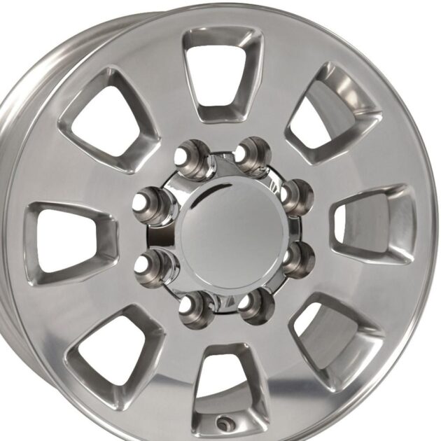 18" Replica Wheel fits GMC Sierra - CV75B Polished 18x8