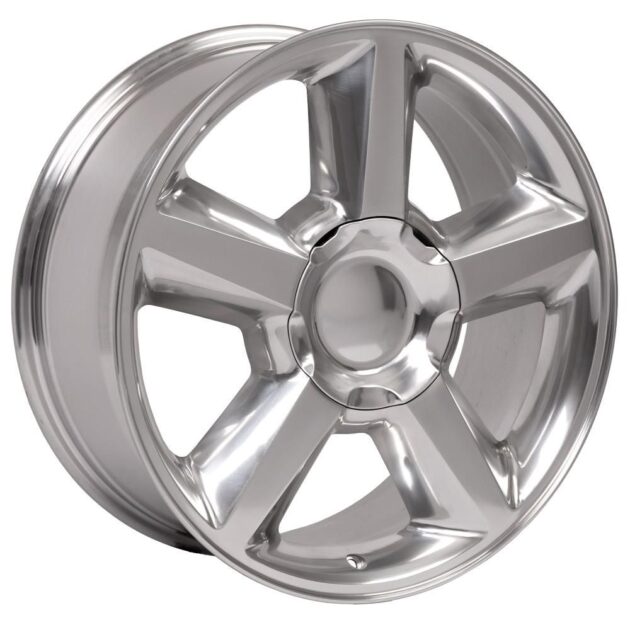 20" Replica Wheel CV83 Fits Chevrolet Tahoe Rim 20x8.5 Polished Wheel