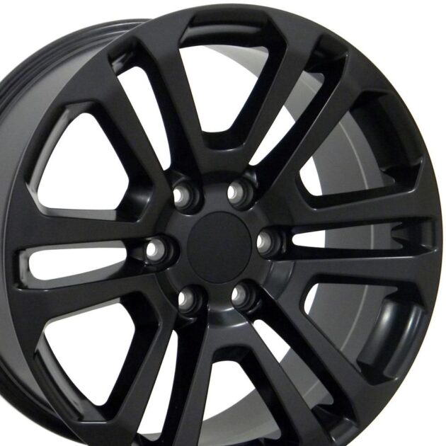 20" Replica Wheel CV99 Fits GMC Sierra Rim 20x9 Satin Wheel