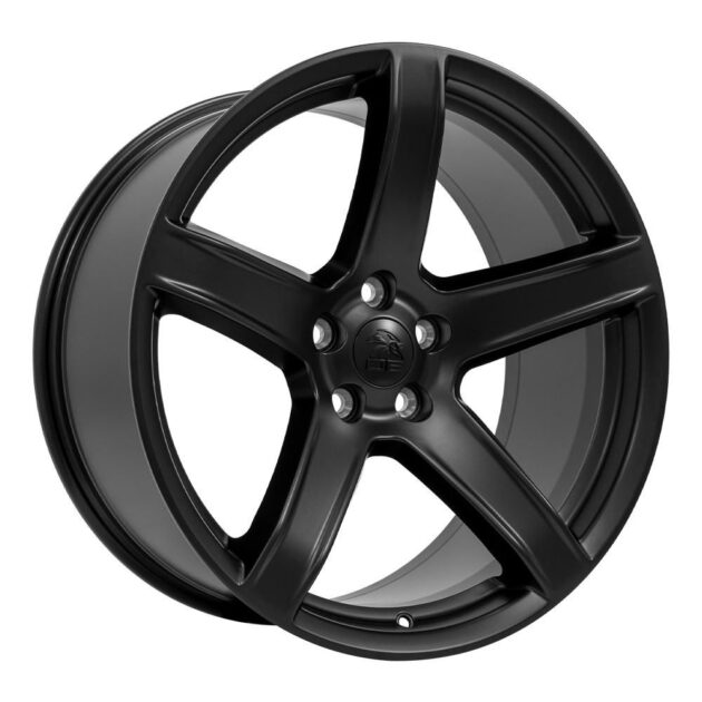 20" Replica Wheel DG22 Fits Dodge Challenger 20x9.5 Satin Black Wheel