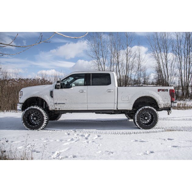 7 Inch Lift Kit w/ 4-Link - FOX 2.5 Performance Elite Coil-Over Conversion - Ford F250/F350 Super Duty (20-22) 4WD - Diesel