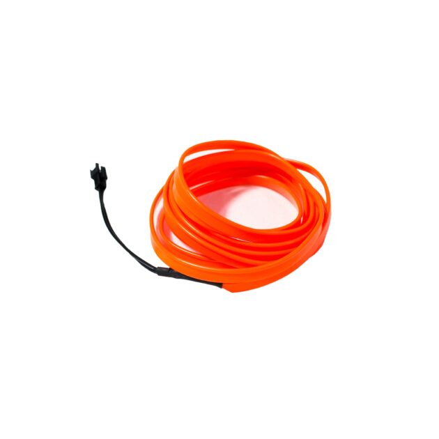FNSL1MO - 3ft (1M) Flexible Neon Interior Strip Lighting (Orange)