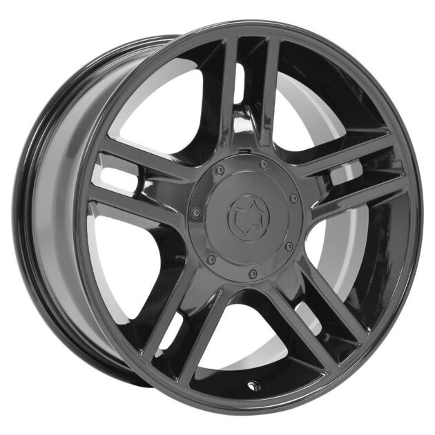 20" Replica Wheel FR81 Fits Ford F150 Rim 20x9 Black Wheel