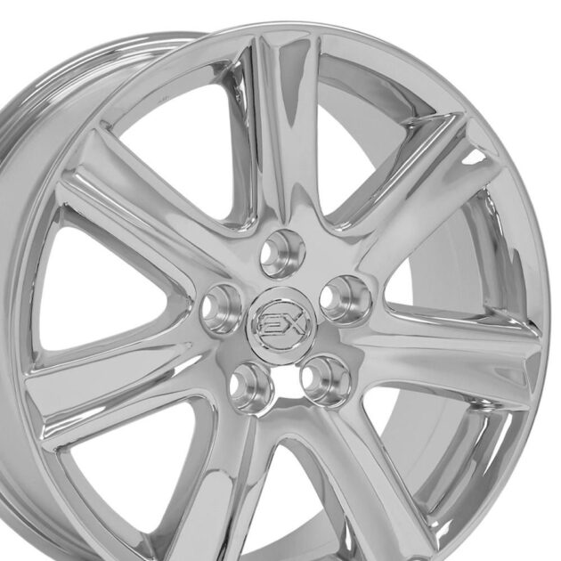 17" Replica Wheel LX12 Fits Lexus ES Rim 17x7 Chrome Wheel