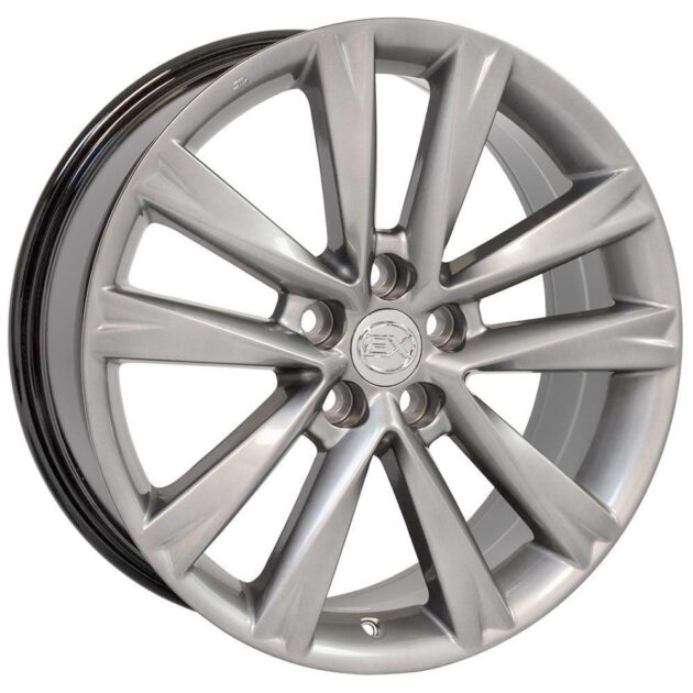 19" Replica Wheel LX24 Fits Lexus RX Rim 19x7.5 Hyper Wheel