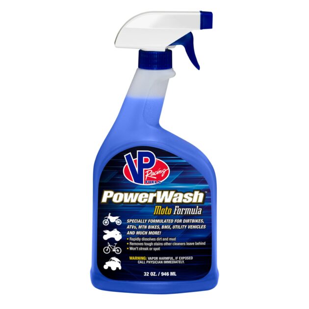 Power Wash Liquid Moto 32 oz Spray Bottle