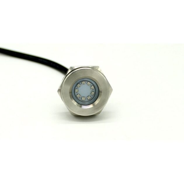 HydroBLAST 27-Watt Ultra SLIM Blue LED Drain Plug 259 Lumens - 316 Marine Grade Stainless Steel