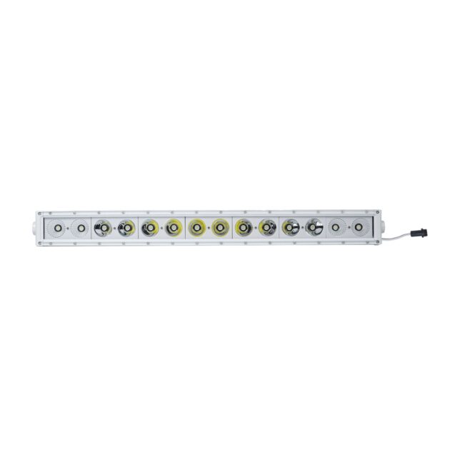 New - 30.25inch Marine Grade Single Row Straight Light Bar with 140-Watt 14 x 10W High Intensity OSRAM LEDs