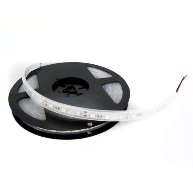 Red 16' Flexible Strip Light w/ Clear Waterproof Sleeve IP67