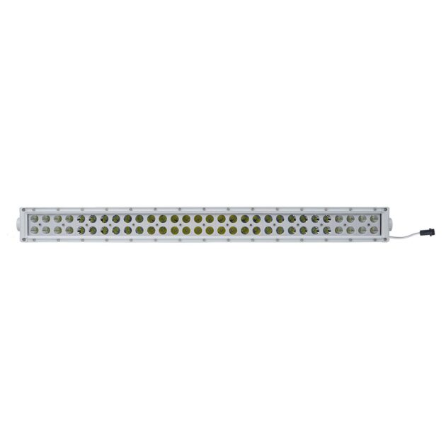 New - 32.25inch Marine Grade Dual Row Straight Light Bar with 180-Watt 60 x 3W High Intensity  LEDs