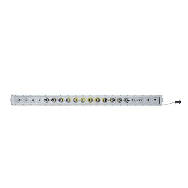 New - 42.25inch Marine Grade Single Row Straight Light Bar with 200-Watt 20 x 10W High Intensity OSRAM LEDs