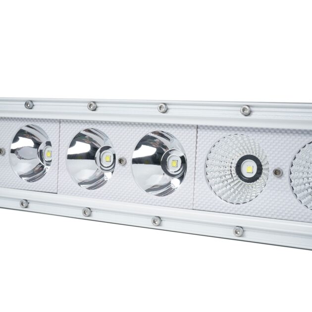 New - 42.25inch Marine Grade Single Row Straight Light Bar with 200-Watt 20 x 10W High Intensity OSRAM LEDs