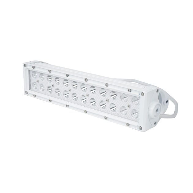 14.25inch Marine Grade Dual Row Straight Light Bar with 72-Watt 24  x 3W High Intensity  LEDs