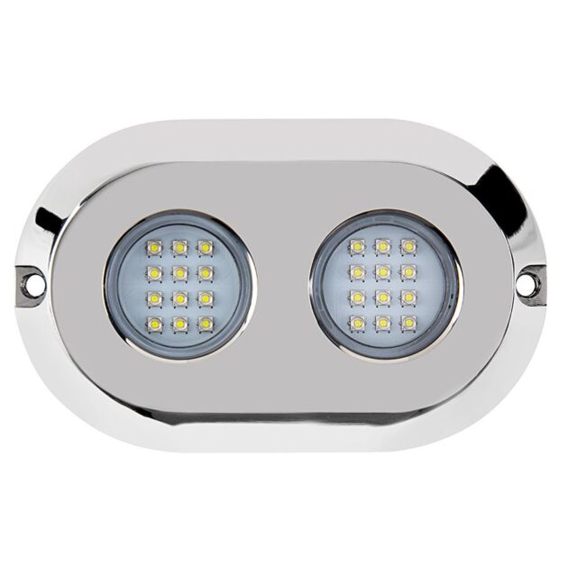 HydroBLAST 2-POD Underwater 120W LED Lighting System - Marine 316 Stainless Steel (White)