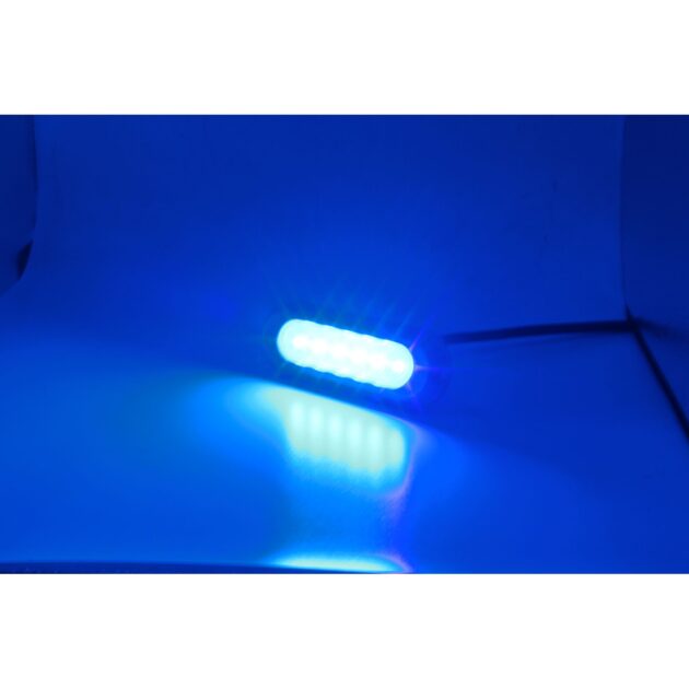 NEW - HydroBLAST Ultra Slim 1-POD Underwater 30-Watt LED Lighting System - Marine 316 Stainless Steel - RGB Multi-Color