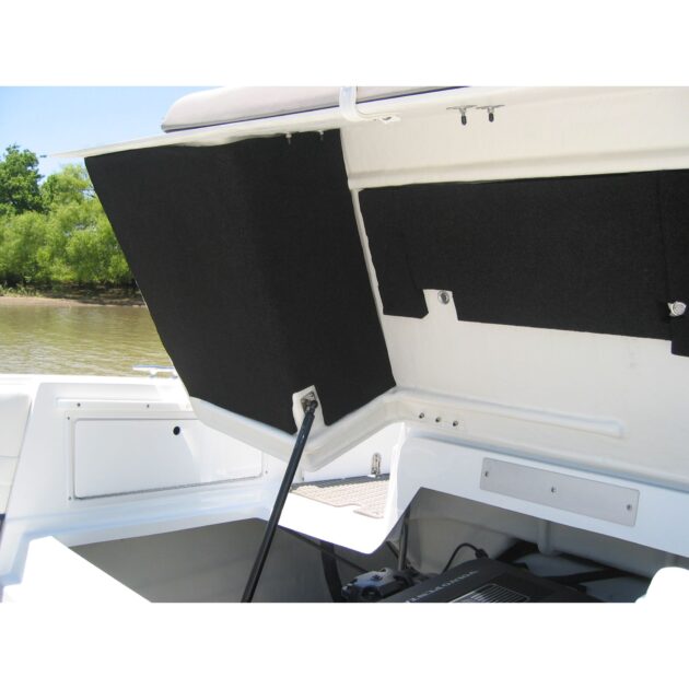 HushMat Marine Boat Complete Engine Cover and Transom Thermal Insulation and Deadener