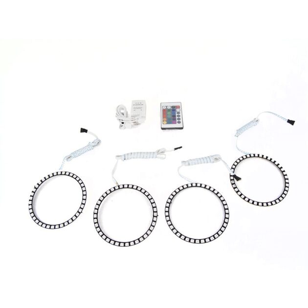 RS-120MM-RGB - 4.7in (120MM) LED RGB Multi-Color Universal Halo Kit