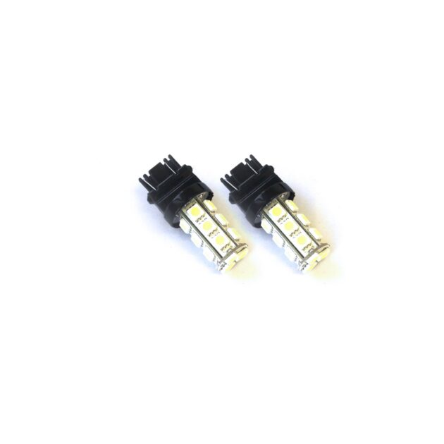 3157 5050 LED 18 Chip Bulbs (White) (Pair)