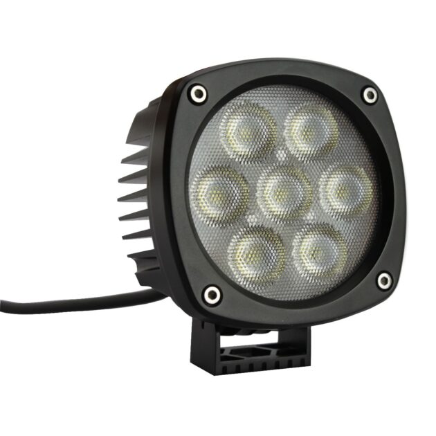 4.3 inch 5,000lm Professional Grade HD Series Round WHITE  LED Spot Light Race Sport Lighting