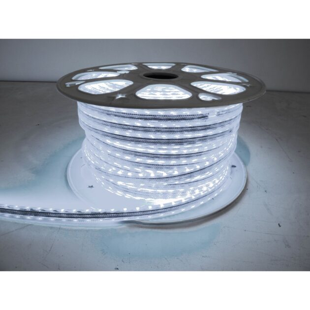 110V Atmosphere Waterproof 5050 LED Strip Lighting (Cool White)