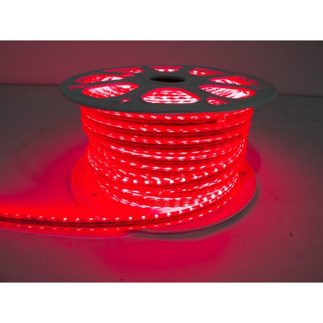 110V Atmosphere Waterproof 5050 LED Strip Lighting (Red)
