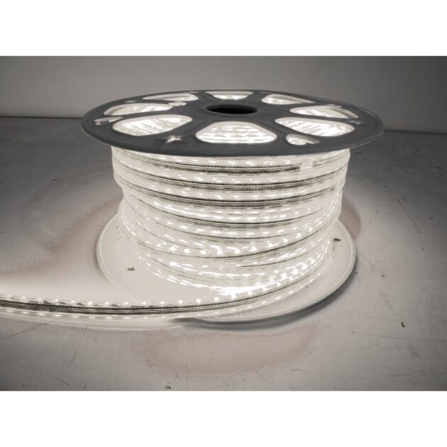 110V Atmosphere Waterproof 5050 LED Strip Lighting (Warm White)
