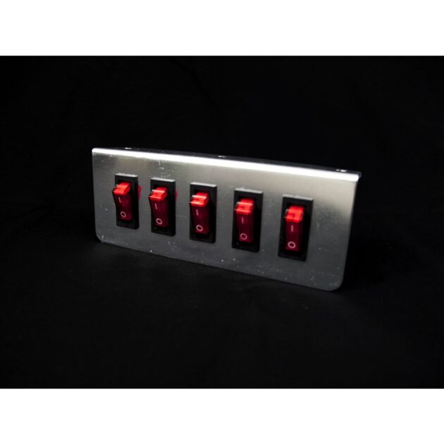 RS-5SW-PANEL - 5-Switch On/Off Prewired Panel w/ Fuse